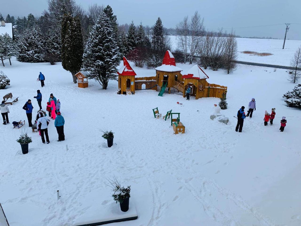 Hotel Lesana Stará Lesná Exteriör bild